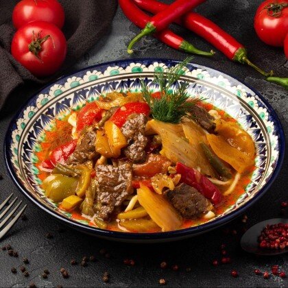 Лагман уйгурский