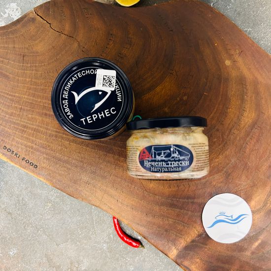 Печень трески из охл. сырья ст/б 200 гр Мурманск