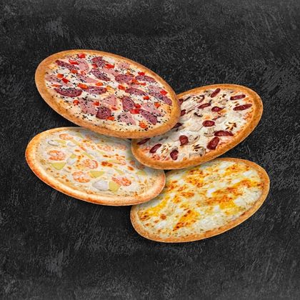Комбо из 4 пицц