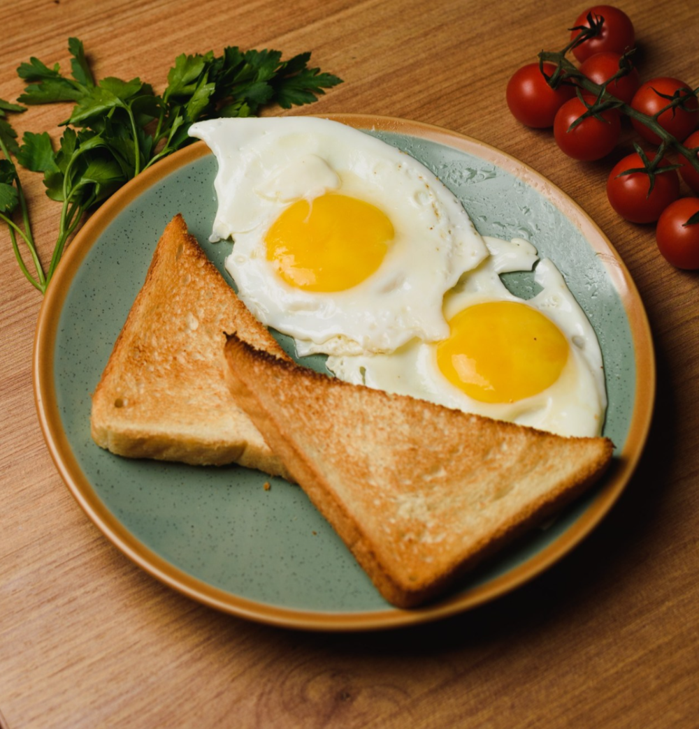 Яичница глазунья