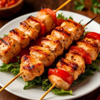 Куриный шашлык