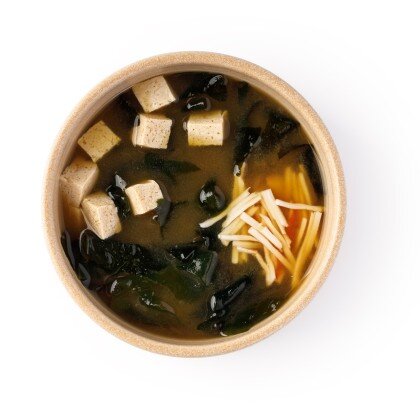 Мисо суп с крабом