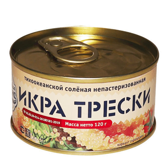 Икра трески ж/б