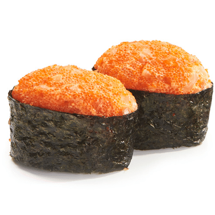 Гребешок тобико суши