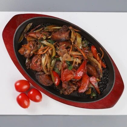 Аджахури с курицей -