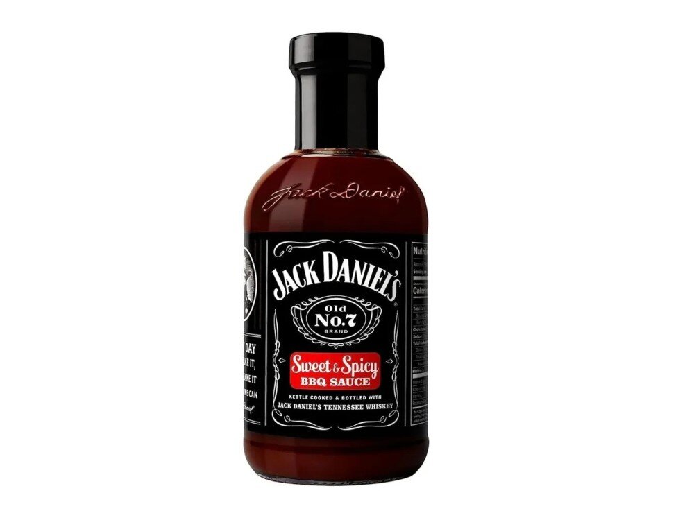 Соус для барбекю Jack Daniel's Sweet & Spicy BBQ Sause, сладкий и острый, 553 г