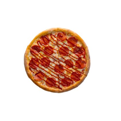 Пицца «Пепперони барбекю»