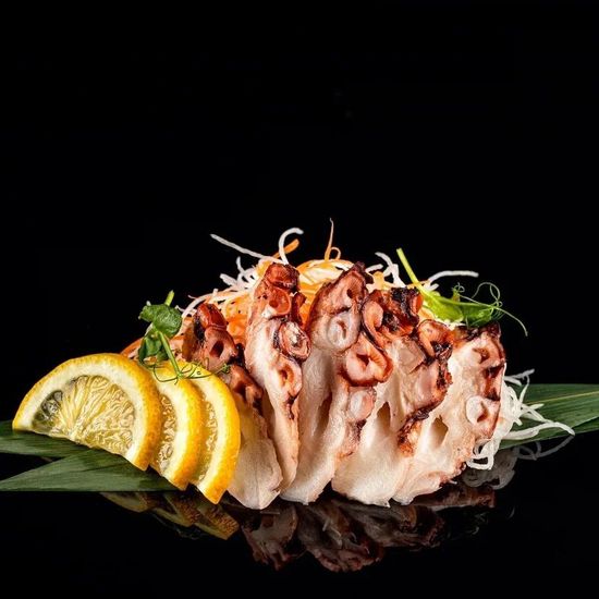 Сашими осьминог