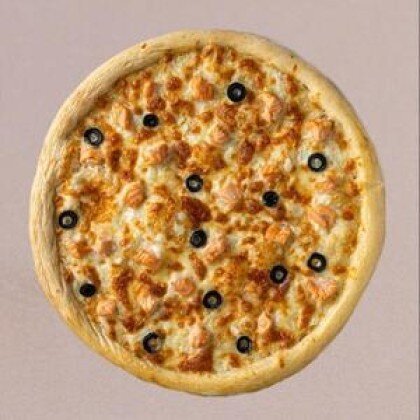 Пицца "С сёмгой" большая