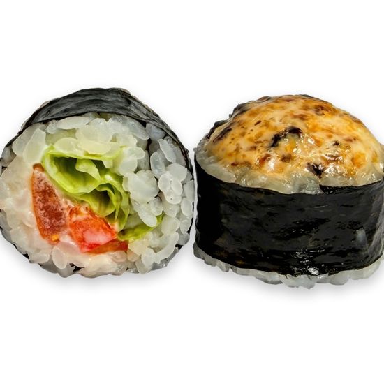 Ролл Сырно-грибной микс запеченный