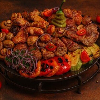 Садж «Мясное изобилие с овощами»