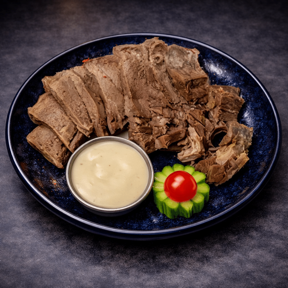 Язык отварной