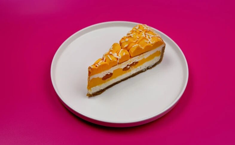 Чизкейк «Манго-Маракуйя»