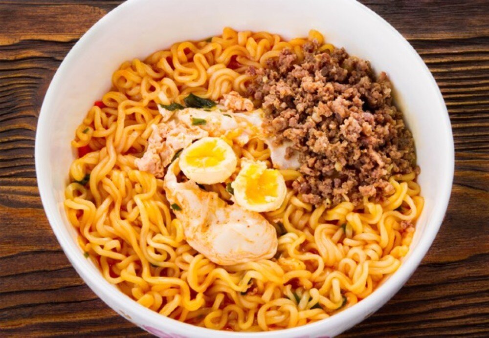 Лапша с мясом