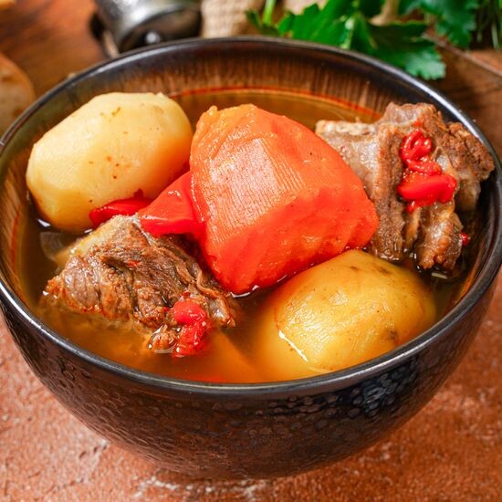 Шурпа с говядиной