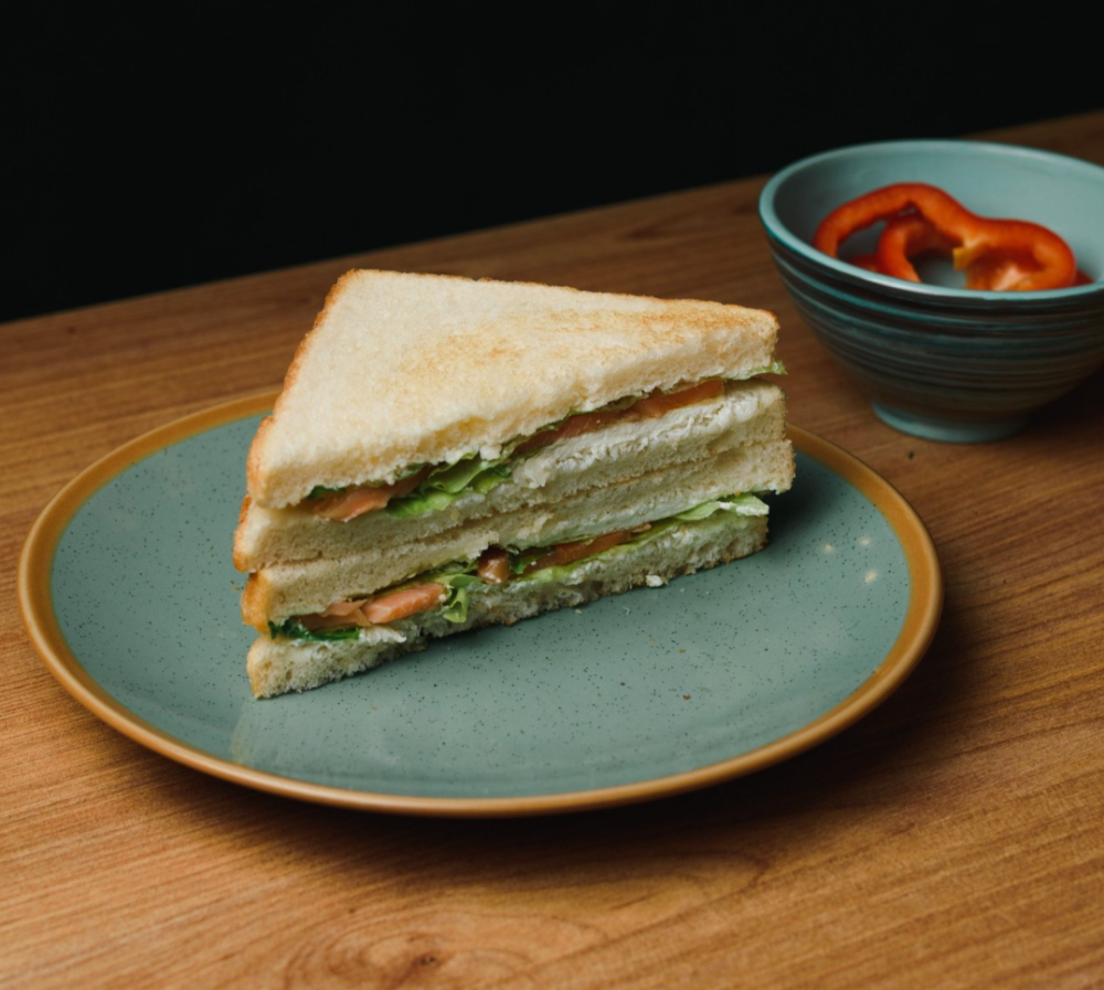 Сэндвич с лососем