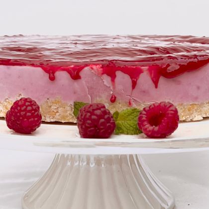 Малиновый чизкейк