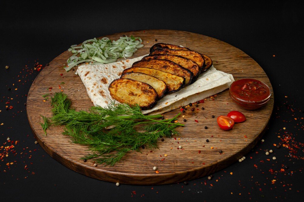 Картофель на углях