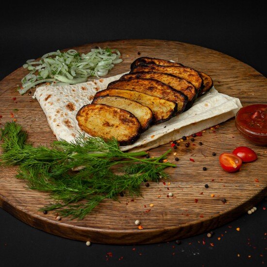 Картофель на углях