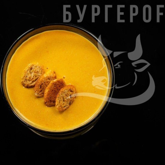 Тыквенный суп-пюре с сыром