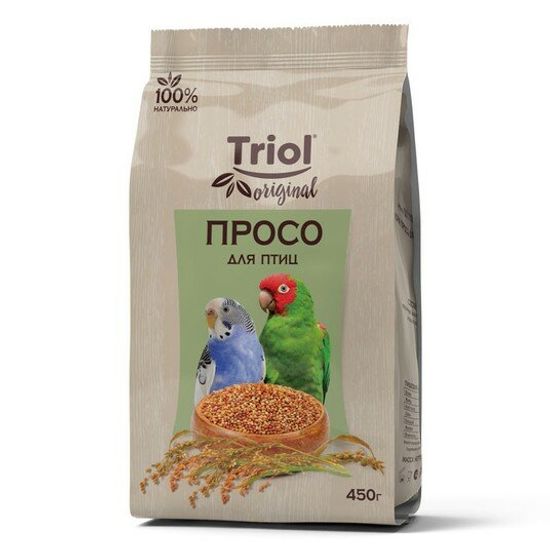 Triol Original корм для птиц, просо, 450 г