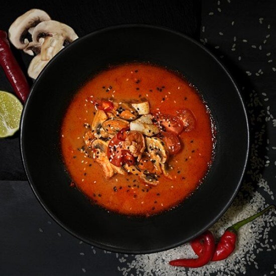 Том-Ям с морепродуктами