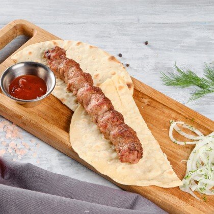 Люля-кебаб из говядины и баранины