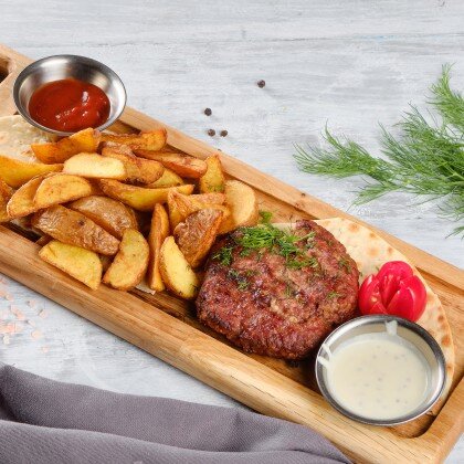 Бифштекс «По-Сармановски»