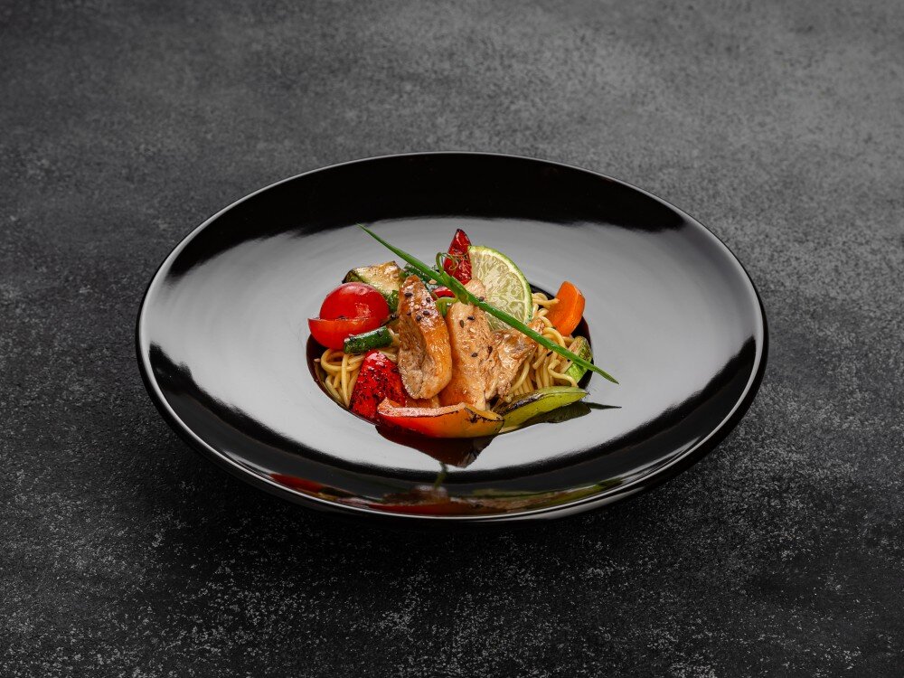 Рамен с курицей