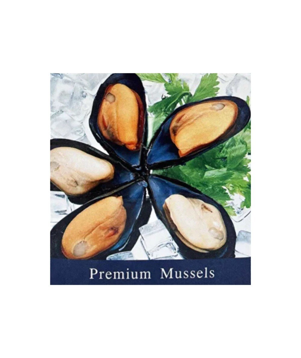 Мидии на полустворке