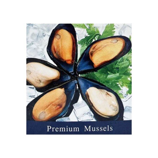 Мидии на полустворке