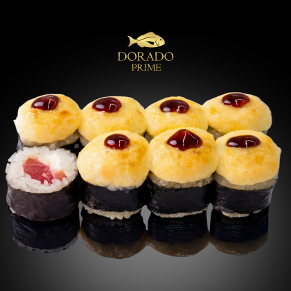 Запеченный с тунцом (8 шт)