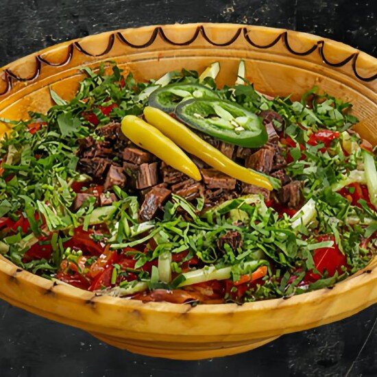 Курутоб с мясом