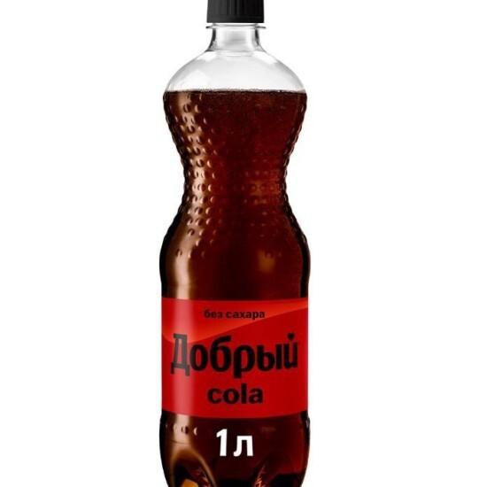 ДОБРЫЙ cola без сахара 1,0 л.