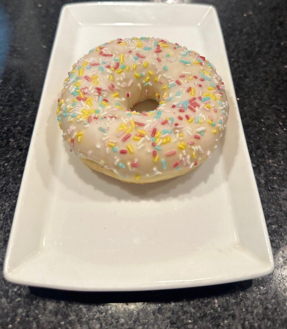 Пончик ванильный