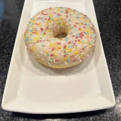 Пончик ванильный