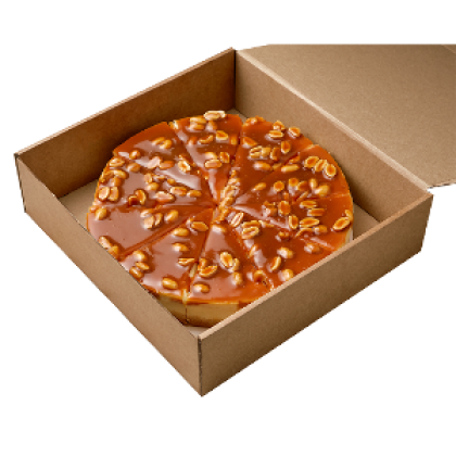 Чизкейк карамельный с арахисом классический