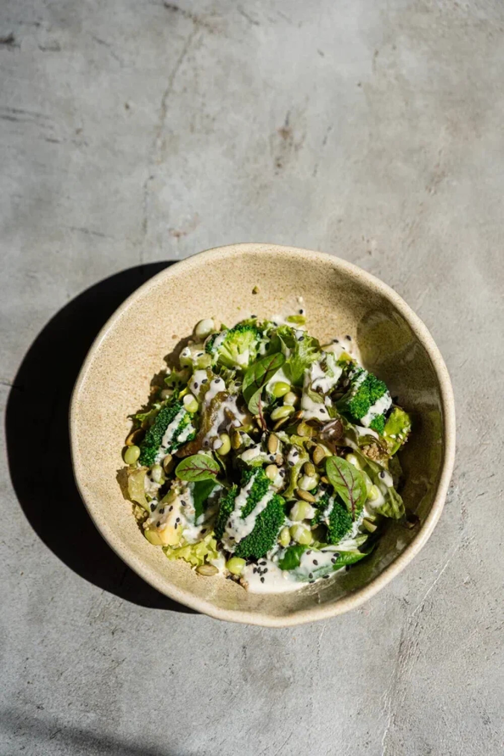 Зеленый салат