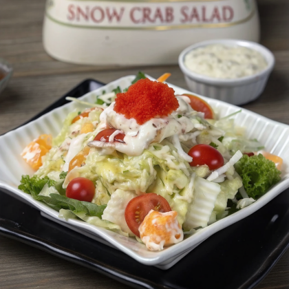Салат «Со снежным крабом»