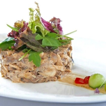 Мясной салат