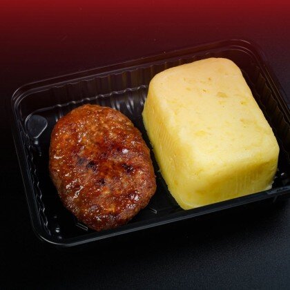 Картофельное пюре с котлетой Свинина-говядина