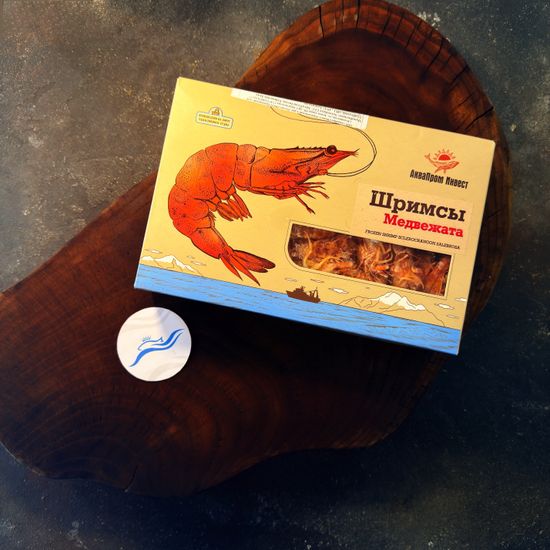 Креветка Шримс медвежонок (80/100) в/м 0,75кг