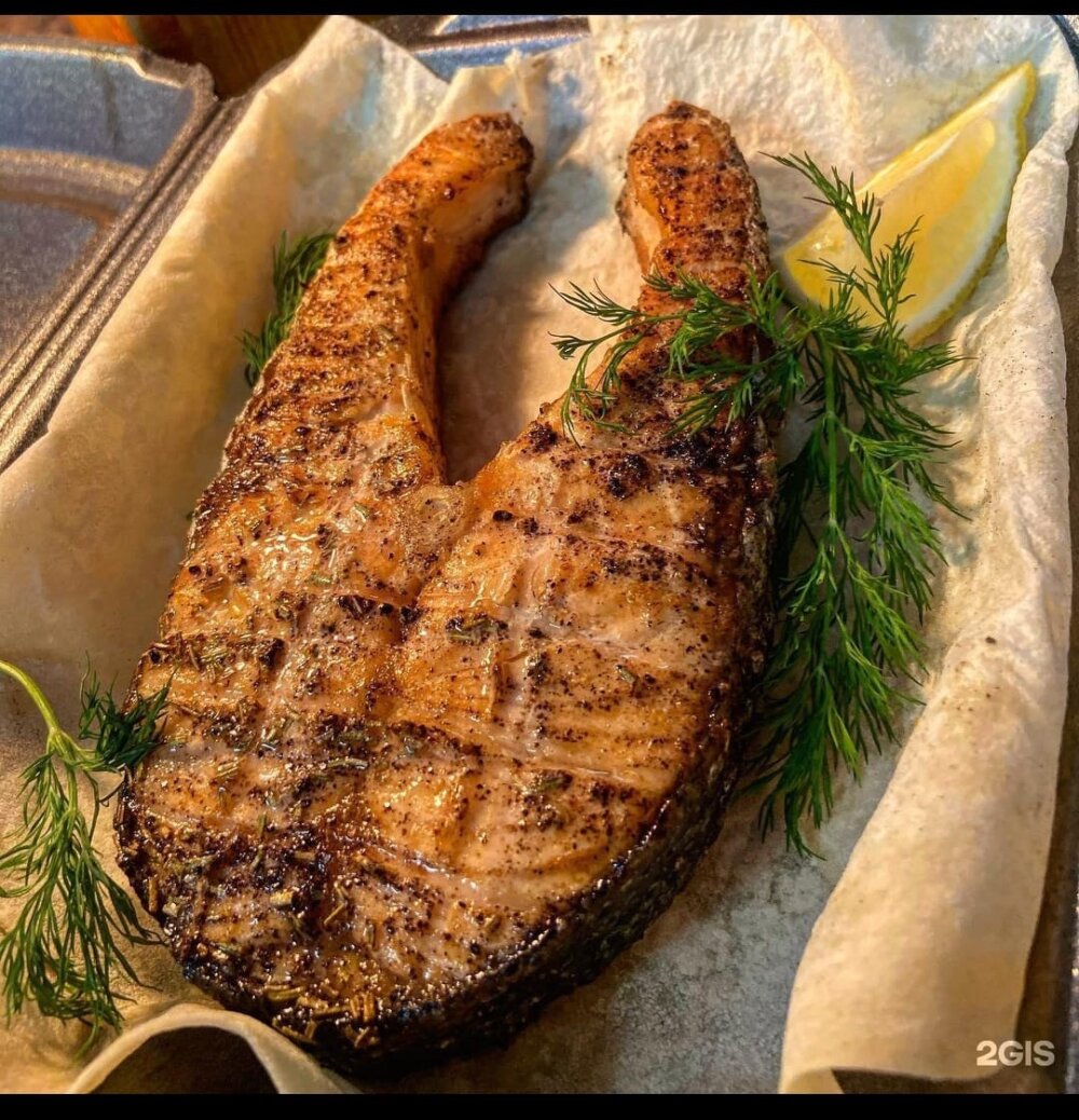 Стейк из форели