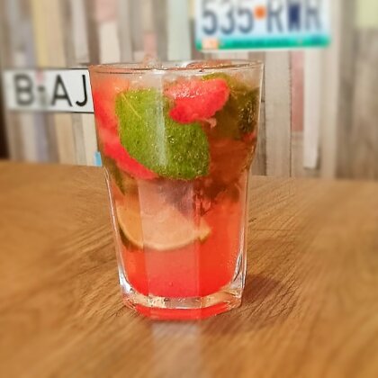 Мохито клубничный