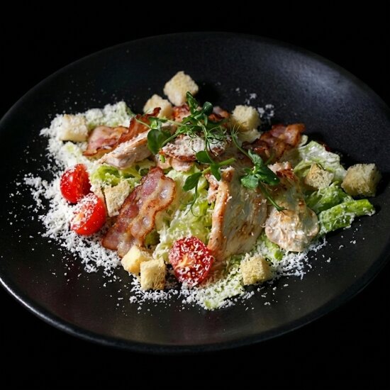 Цезарь с курицей