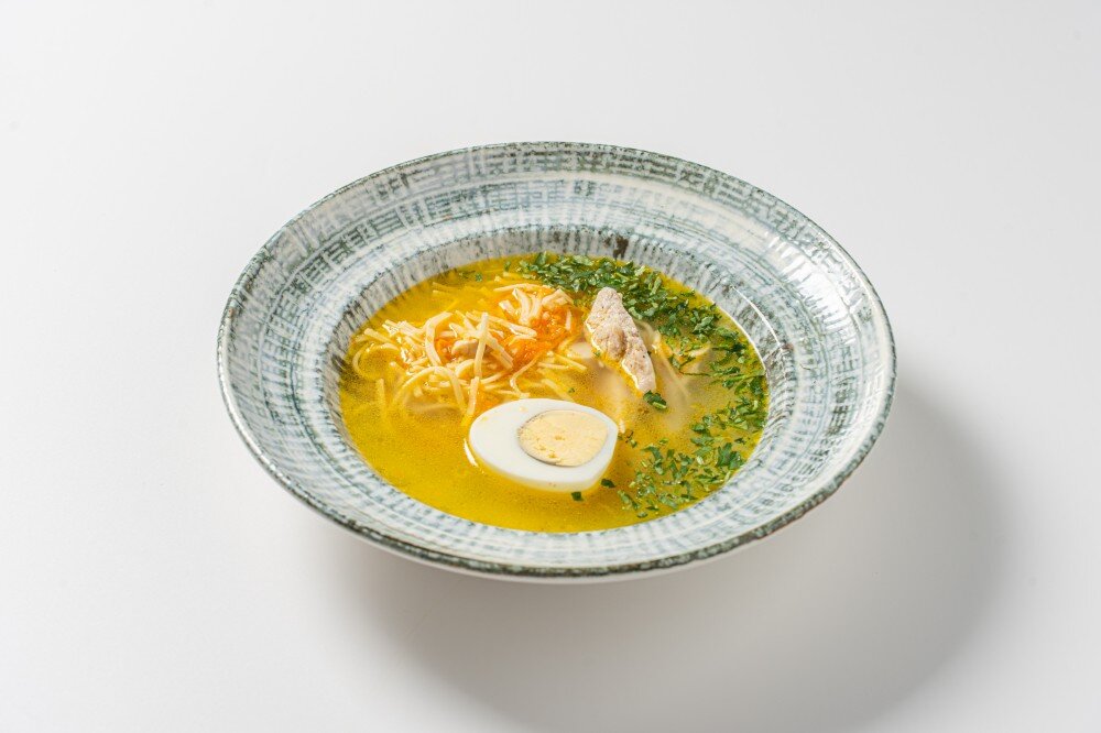 Суп лапша куриная