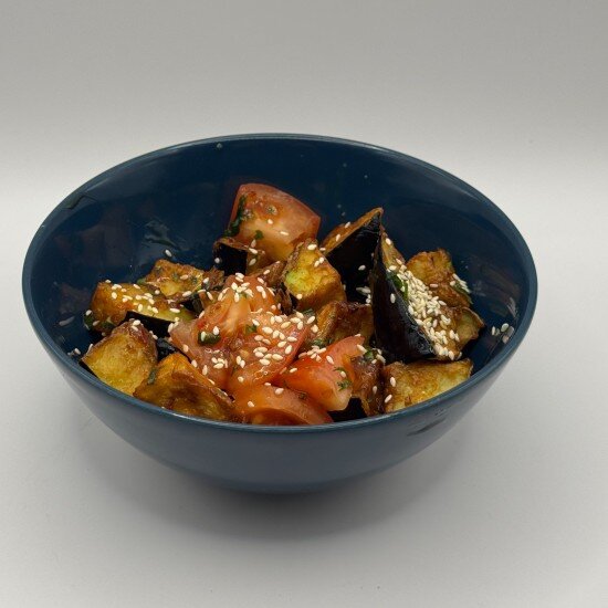 Салат с баклажанами