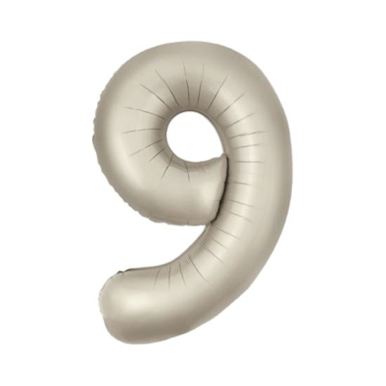 ≈ 100 см, Цифра 9, Мистик Кремовый