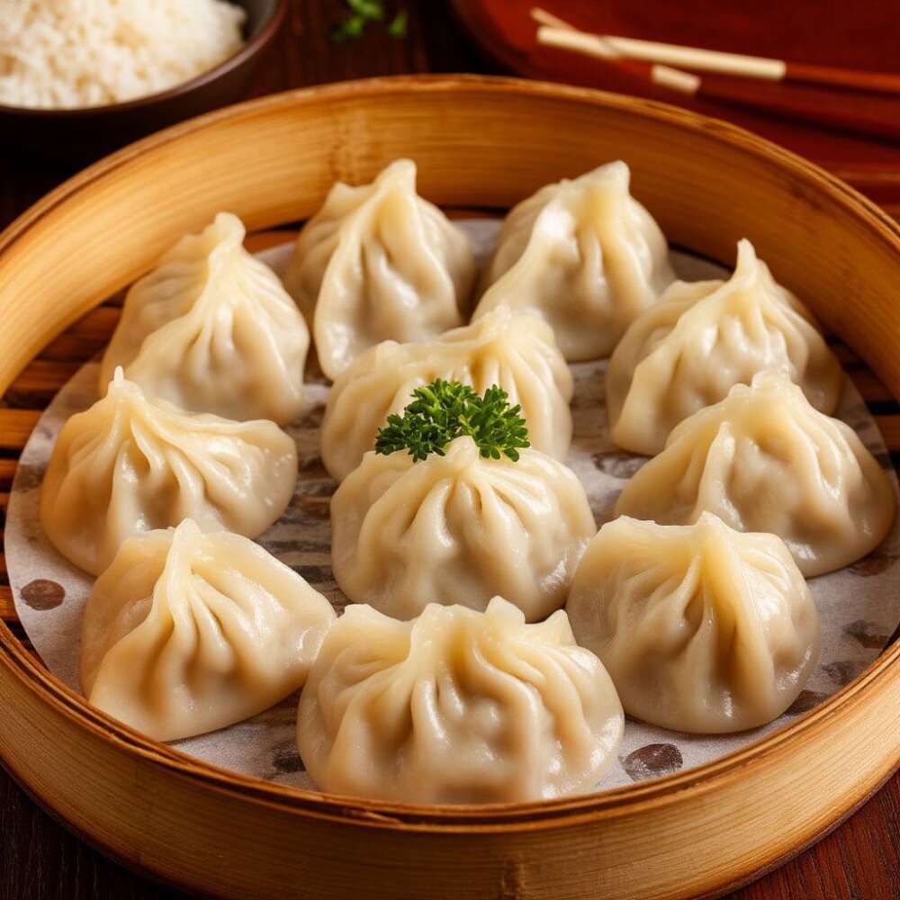 Пельмени с курицей