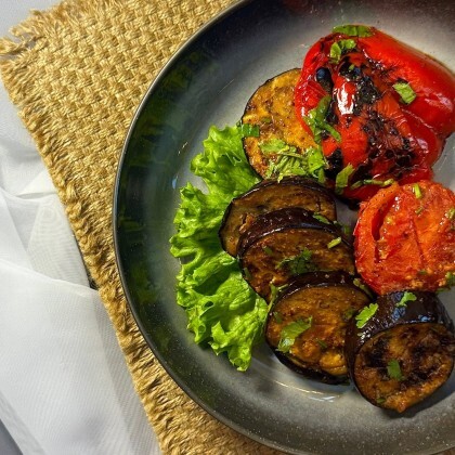 Овощи на углях